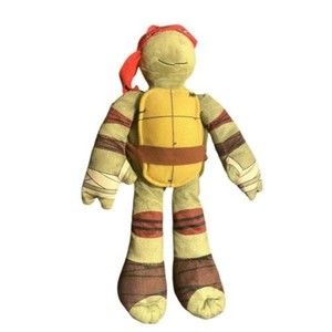 Raphael Teenage Mutant Ninja Turtle 14” Plush  Nickelodeon